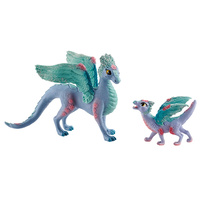 Schleich Bayala Flower Dragon and Baby Toy Figures SC70592