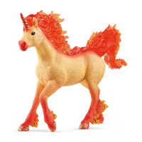 Schleich Bayala Elementa Fire Unicorn Stallion SC70756