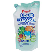 Pigeon Liquid Cleanser 650ml refill for Baby Bottles, teats etc, Fruits and Vegetables PAM601