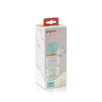 Pigeon SofTouch III Wide Neck PP Baby Bottle 240ml - Dolphin PBA460