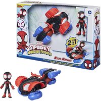 Marvel Spidey & Friends Miles Morales: Spider-Man Change 'N Go Techno-Racer F1463