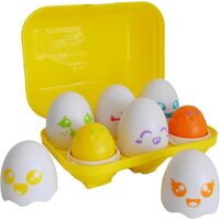 Tomy Hide & Squeak Shape Sorting Eggs E73560