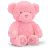 Keeleco 100% Recycled 20cm Bear Pink 1023