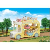 Sylvanian Families Rainbow Fun Nursery Bus SF5744