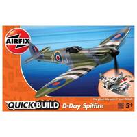 Airfix Quickbuild D-Day Spitfire plastic model kit J6045