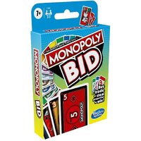 Monopoly Bid Card Game F1699
