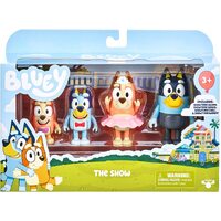 Bluey The Show Figurine 4 Pack 17338