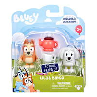 Bluey School Friends Lila & Bingo Figurine 2 Pack 17341
