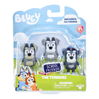Bluey School Friends The Terriers Figurine 3 pack 17341