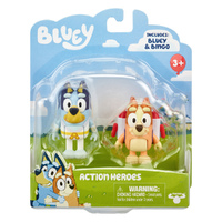 Bluey Action Heroes Figurine 2 Pack 17543
