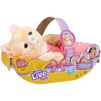Little Live Pets Cozy Dozy Ginger the Kitty Interactive Plush 26492