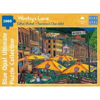 Blue Opal Esther Shohet Wooby's Lane Tasmania 1000pc Puzzle 02184 **