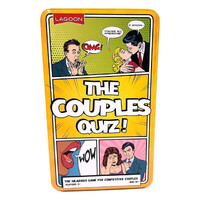 Lagoon The Couples Quiz Game in Tin 5358
