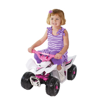 Yamaha Electric Ride-On Mini Quad Bike 6 Volt Pink Girls ATV Style TRXGIRLSPINK