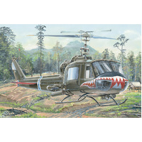 Hobby Boss UH-1 Huey B/C 1:18 Scale Model Kit - Aus Decals 81807