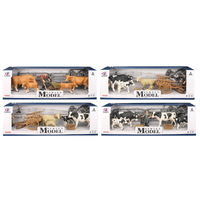 Model Series Farm Animals Cow/Sheep Model Packs with Figure & Accessories AA172486