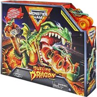 Monster Jam Duelling Dragon Playset inc 1:64 Scale Dragon Monster Truck SM6063919