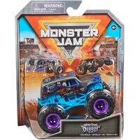 Monster Jam Series 32 Steel Reveal Son-uva Digger 1:64 Scale Diecast Toy Truck SM6044941