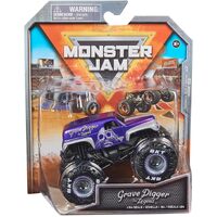 Monster Jam Series 32 Alternate Dimensions Grave Digger The Legend 1:64 Scale Diecast Toy Truck SM6044941