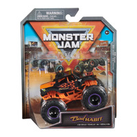 Monster Jam Bad Habit Series 33 Monster Jam 1:64 Scale Diecast Toy Truck SM6044941