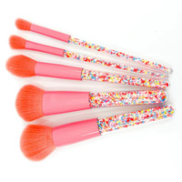 Oh Flossy Sprinkle Makeup Brush Set - Safe Makeup for Kids 960330