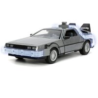 Jada Back to the Future DeLorean Time Machine 1:24 Scale Diecast Metal 32911