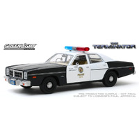 Greenlight The Terminator 1977 Dodge Monaco Metropolitan Police 1:24 Scale Diecast Vehicle 84101
