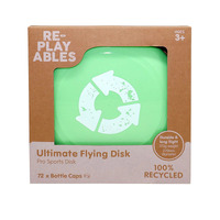 Re-Playables 100% Recycled (72 Bottle Caps!) Ultimate Flying Disc 20532