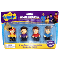The Wiggles Wiggly Figurines - Simon Anthony, Lachy, Emma 20118