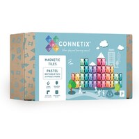 Connetix Magnetic Tiles Pastel Rectangle Pack 24pcs 024-RE