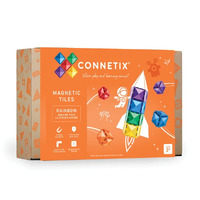 Connetix Magnetic Tiles Rainbow Square Pack 42pcs 042-SQ