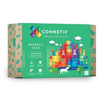 Connetix Magnetic Tiles Rainbow Creative Pack 102pcs 102-CR