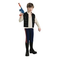 Star Wars Han Solo Deluxe Costume Size 5-7yrs 883160