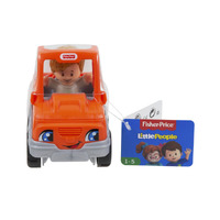 Fisher Price Little People Small Orange Pick-Up Truck GGT33