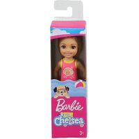 Barbie Club Chelsea Beach Sea Shell Swimsuit Doll GLN73