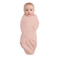 Baby Studio Organic Cotton Swaddle Wrap Dusty Pink Size 000 (0-3M) RA2205