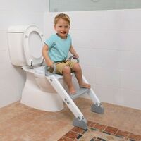 Dreambaby Step-Up Toilet Topper - Grey/White F6016