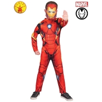 Marvel Avengers Iron Man Costume Dress Up 6-8yrs 2567