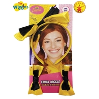 The Wiggles Emma Headband & Shoe Bows Costume Dress Up Accessories 6500