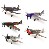 New Ray WWII Pilot 1:48 Model Kit WWII Fighter Planes Assorted AN03550