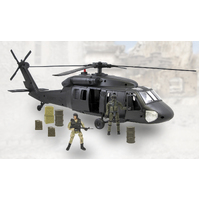 World Peacekeepers Black Hawk Helicopter 1:18 Scale Toy Soldiers WPK026