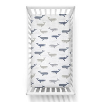 Lolli Living Cot Fitted Sheet Oceania
