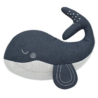 Lolli Living Character Cushion - Walter the Whale (Oceania Collection)
