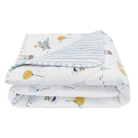 Living Textiles Cot Comforter - Up Up & Away