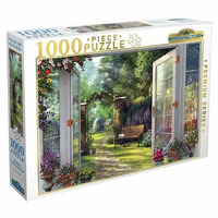 Harlington Garden Doorway View 1000pc Puzzle 20008
