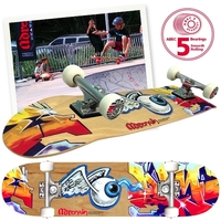 Adrenalin Halfpipe Skateboard Eyeball 31x8 **