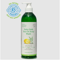Cherub Rubs Hair & Body Wash 500ml With Lemon Oil and Tea Tree Oil