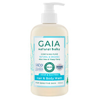 Gaia Natural Baby Hair & Body Wash 500ml 4717-SRT
