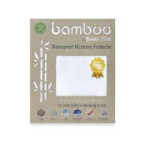 Bubba Blue Bamboo Mattress Protector Large Cot 20614