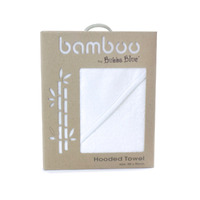 Bubba Blue Bamboo Hooded Towel White 54121